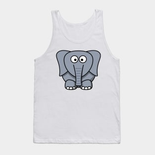 Funny elephant Tank Top